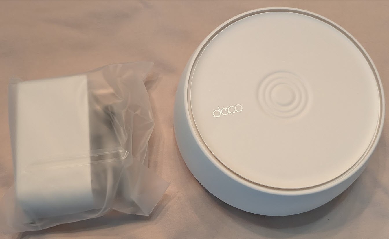TP-Link Deco BE3600 WiFi 7 Mesh Router WB10800 Bundle w/ Power Adapter - New