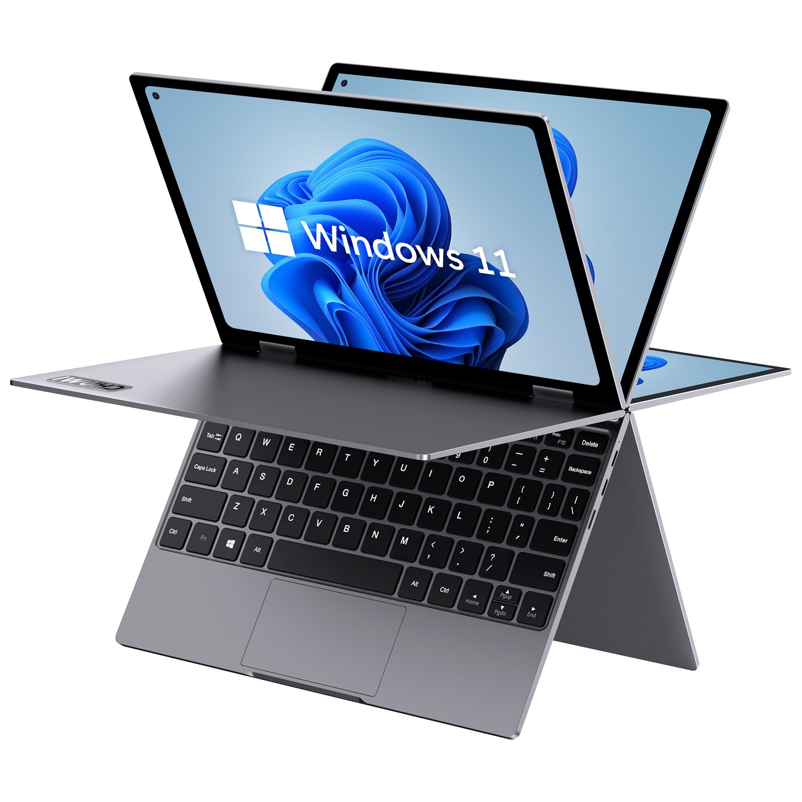 CHUWI Minibook 10.51" Win11 Laptop, Intel Processor, Backlit Keyboard, 8/12/16GB