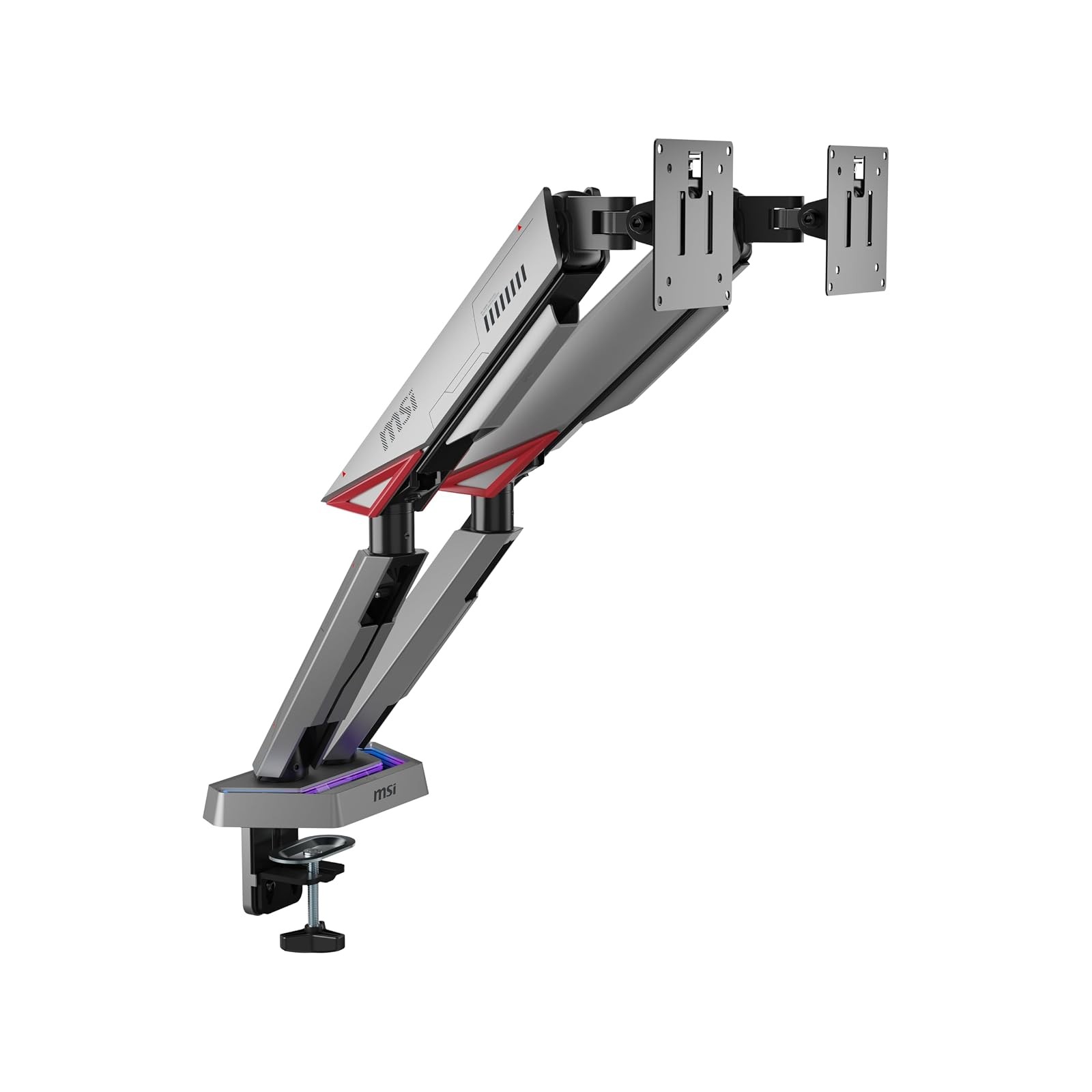 MSI MPG MT161DR Dual Monitor Stand 17-38in VESA 35.2lbs