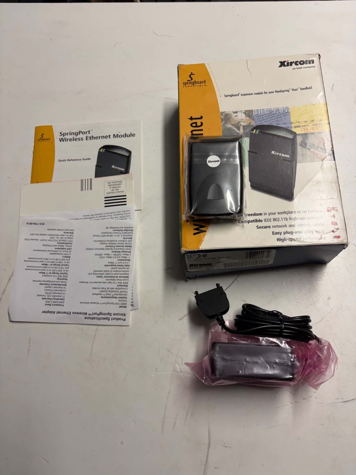 SWE1130-NA Springport Wireless Ethernet for Handspring Visor