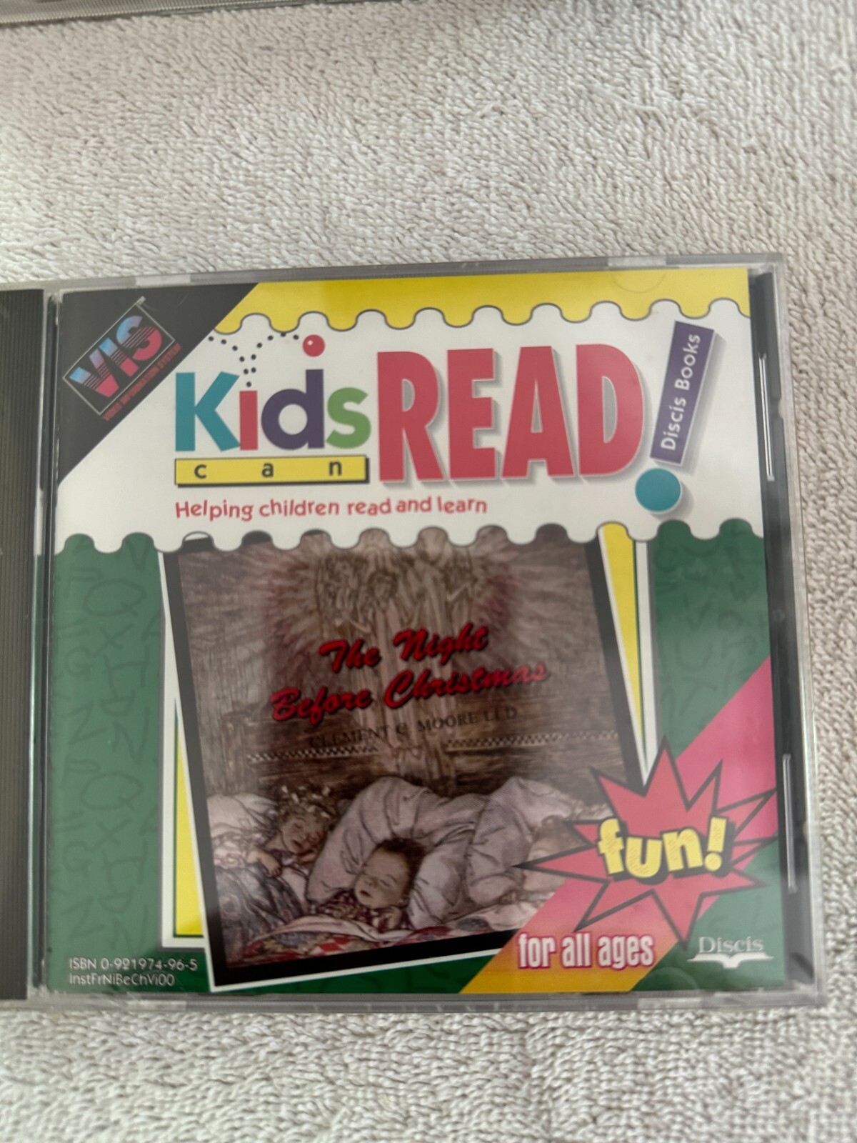 Kids Can Read The Night Before Christmas - NEW/SEALED