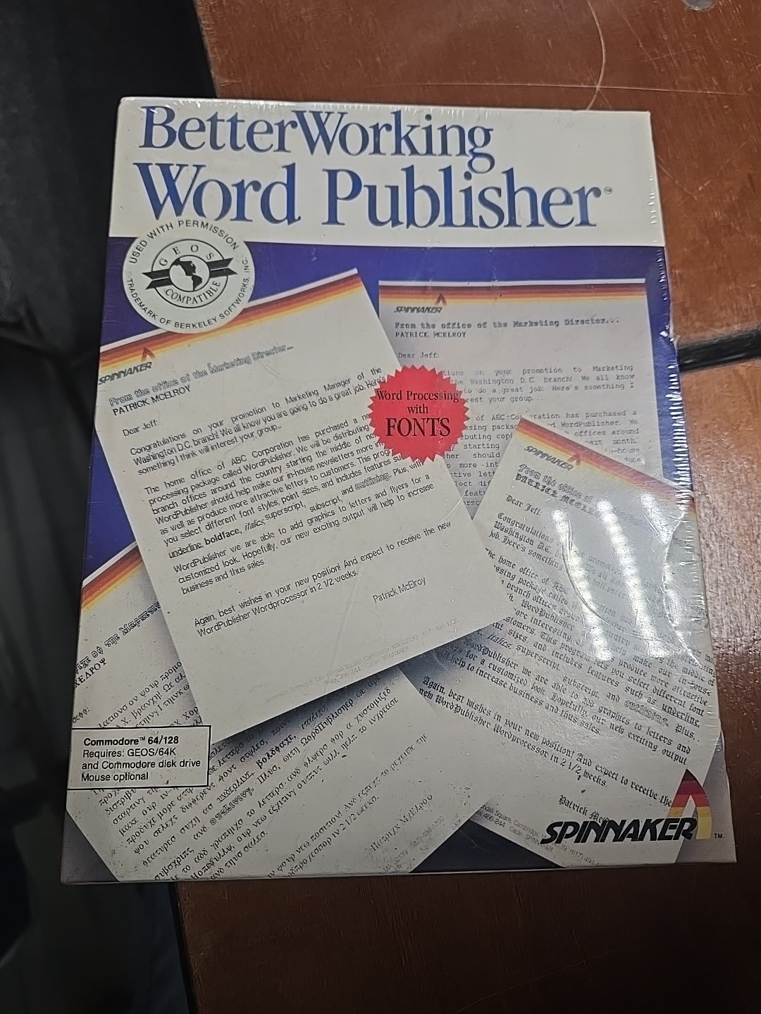 Commodore 64/128 - Better Working Word Publisher * New & Sealed VTG 1987