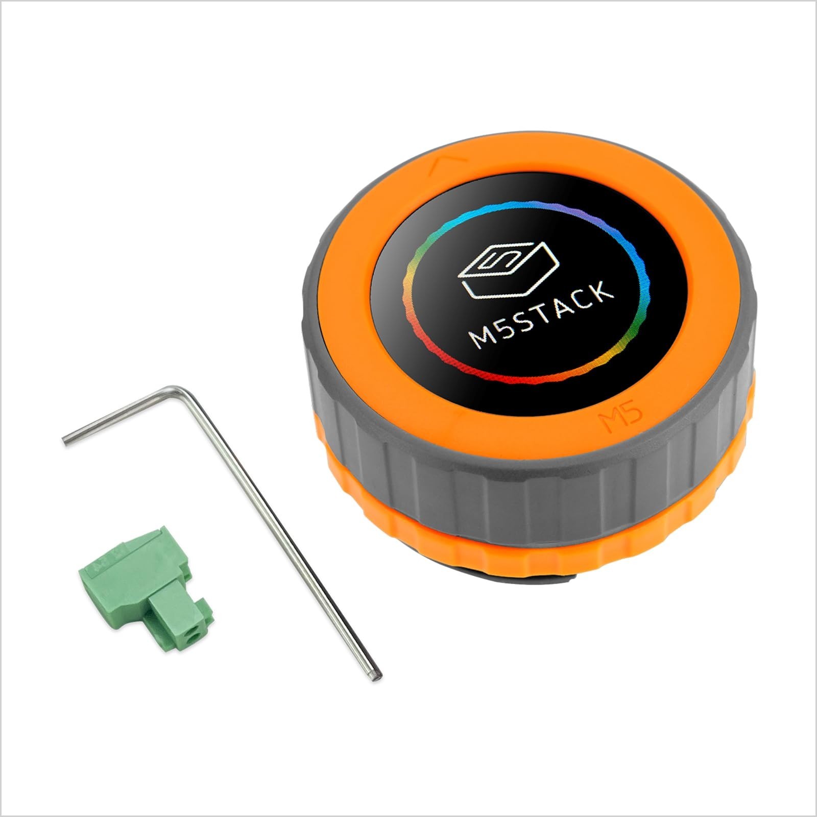 M5Stack Officail Dial v1.1-ESP32-S3 Smart Rotary Knob w 1.28" Round Touch Scr...