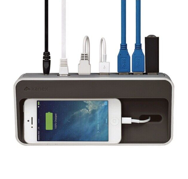 New Kanex USB3DOCK Simpledock 3-IN-1 Gigabit Ethernet Charging Station USB Hub