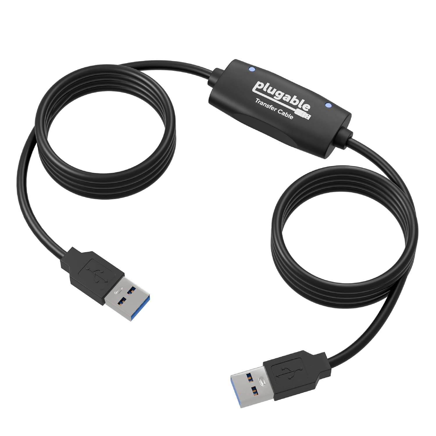 USB Transfer Cable, Unlimited Use, Transfer Data between 2 Windows Pc'S, Compati