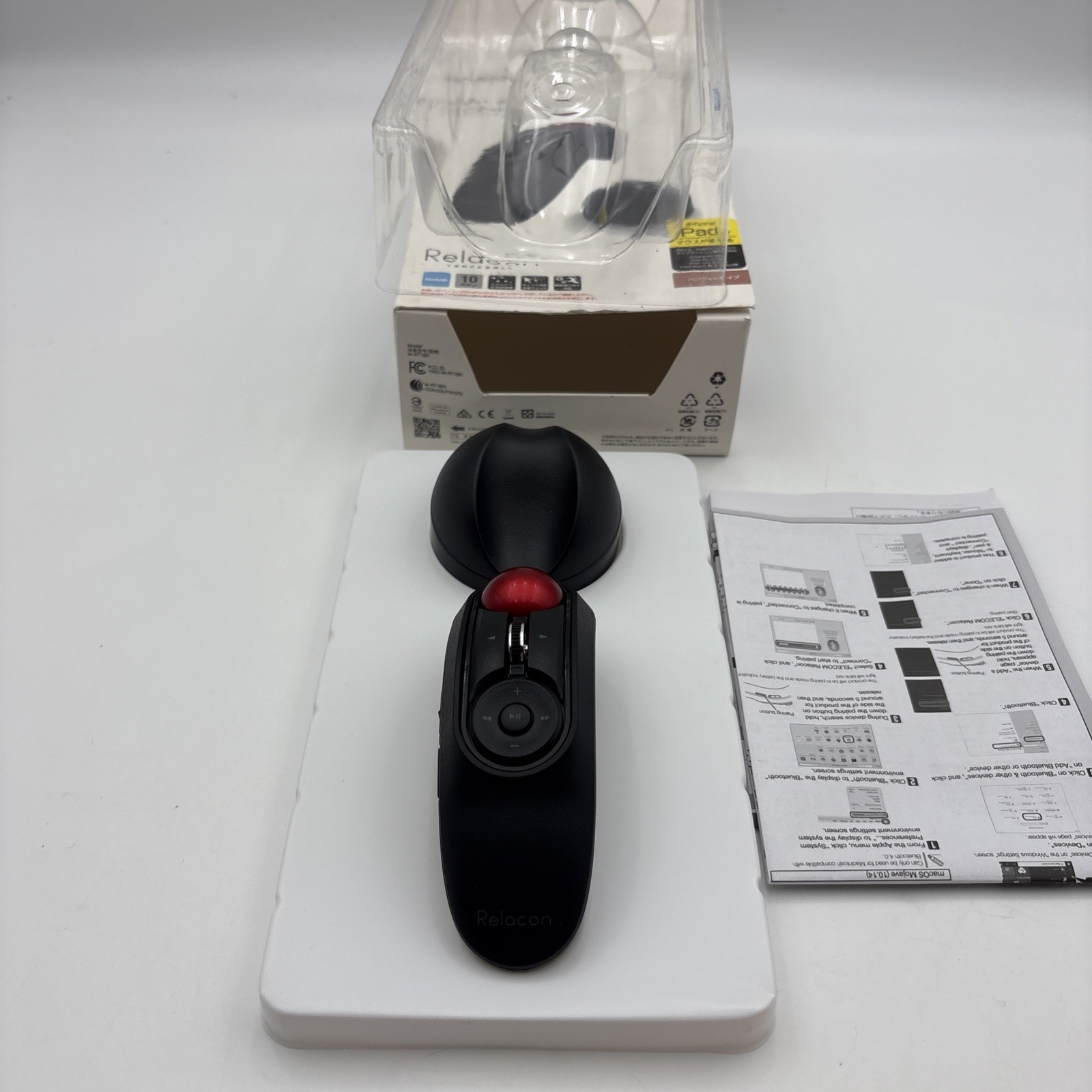ELECOM Relacon Bluetooth Trackball Mouse M-RT1BR