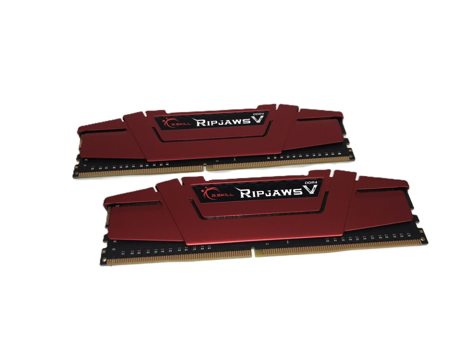 (Lot of 2) G.Skill Ripjaws V DDR4 8GB Gaming RAM / F4-2800C17D-16GVK - VGC