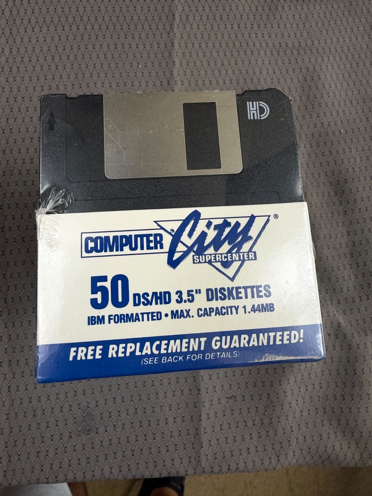 Vintage Computer City 3.5” Diskettes Floppy Disks 1.44MB 50 Pack Sealed NEW