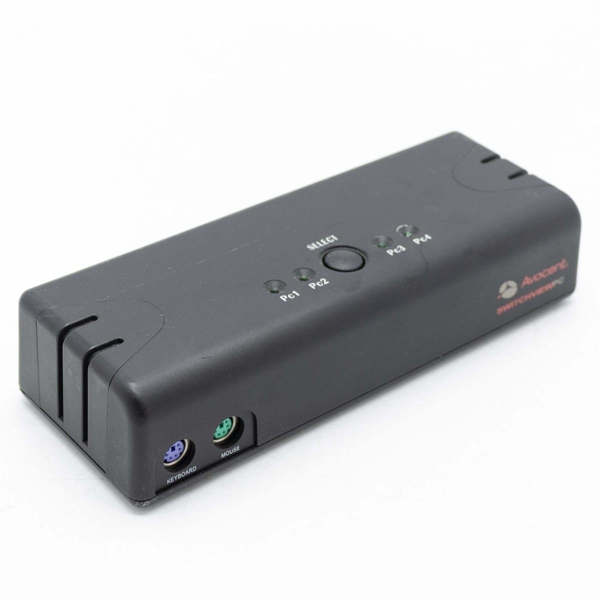 Avocent Switchview PC PS2 4 Port KVM Server Selector VGA Mouse KB