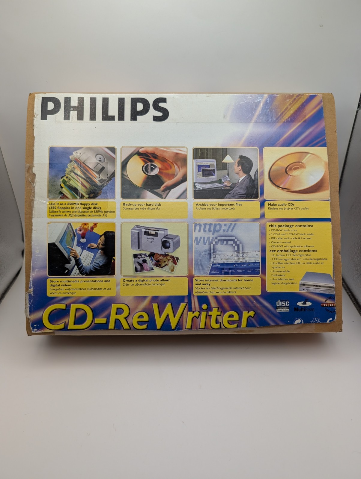 Philips CD-Rewriter CDRW800 Series