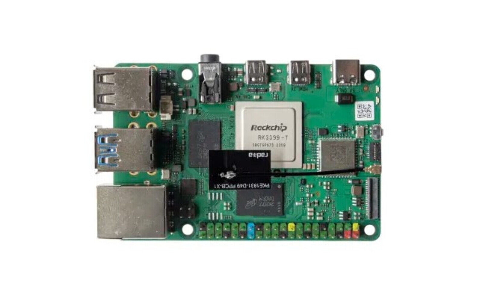 OKdo x Radxa ROCK Pi 4 C+ 4GB Single Board Computer