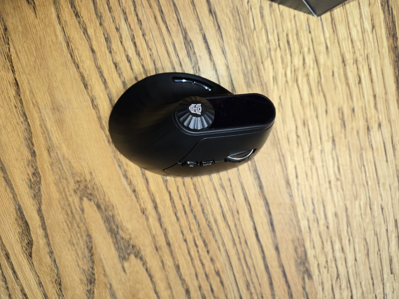 Transformers Vertical Ergonomic Mouse Black - Bluetooth Wireless Only (No USB...