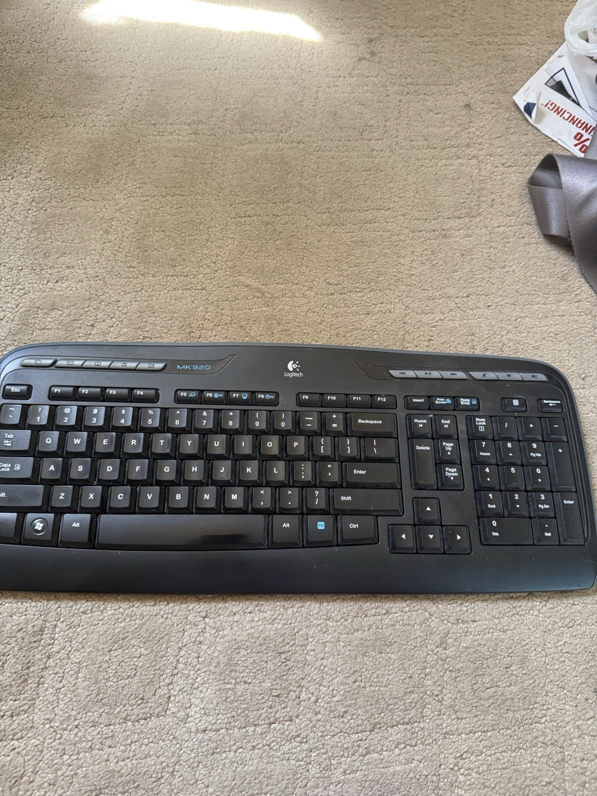 Logitech Mk 320 Keyboard