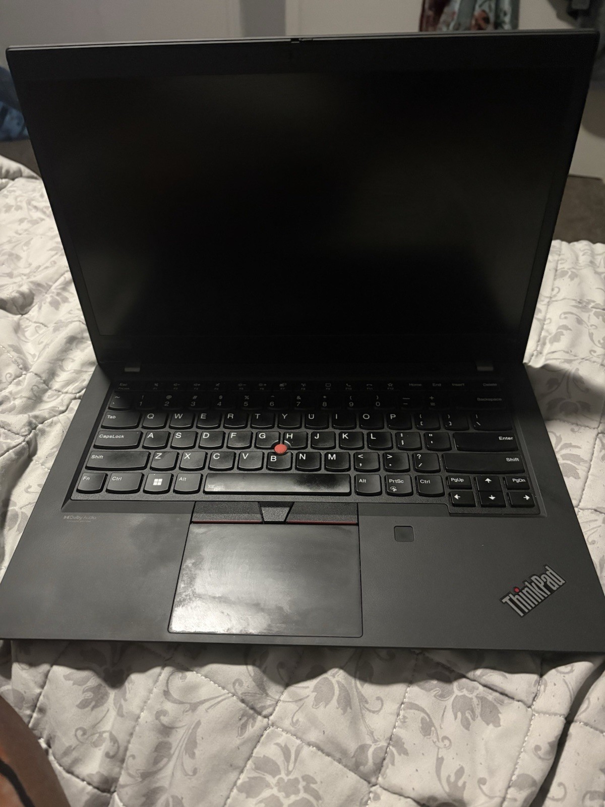 Lenovo ThinkPad 15.6" i5 8GB 256GB SSD Win 11 FHD Backlit Black