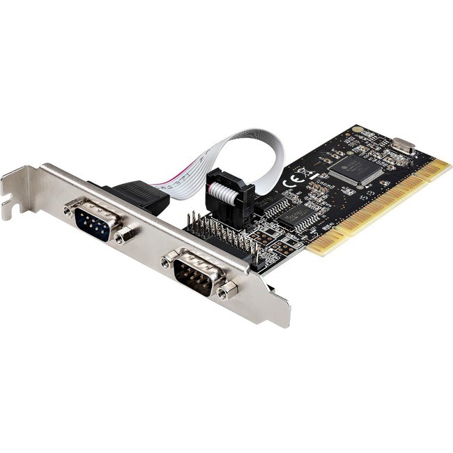 StarTech PCI Serial Parallel Combo Card with Dual Serial RS232 Ports PCI2S1P2