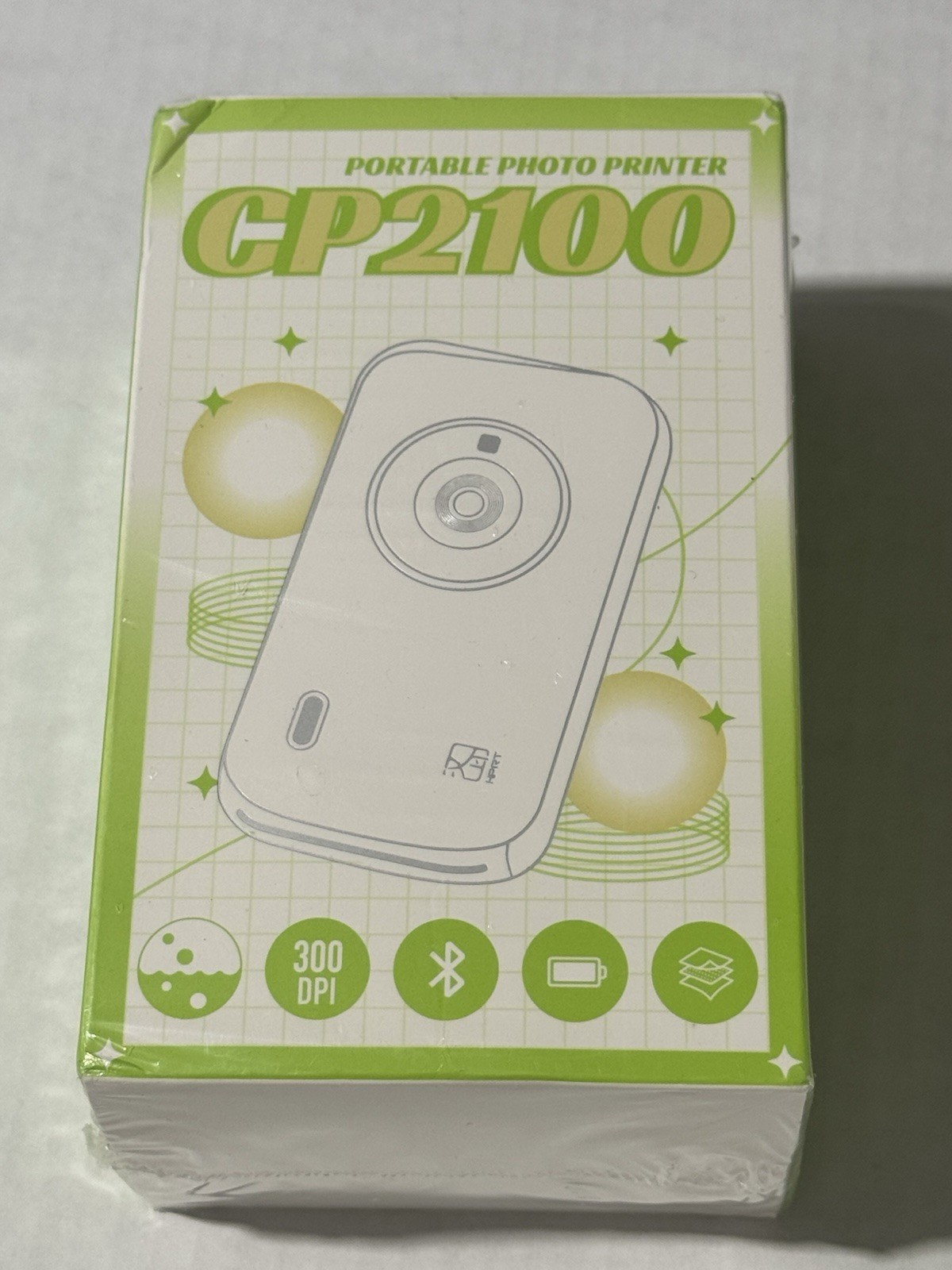 HPRT CP2100 Portable Photo Printer Pink Bluetooth 300 DPI New Sealed
