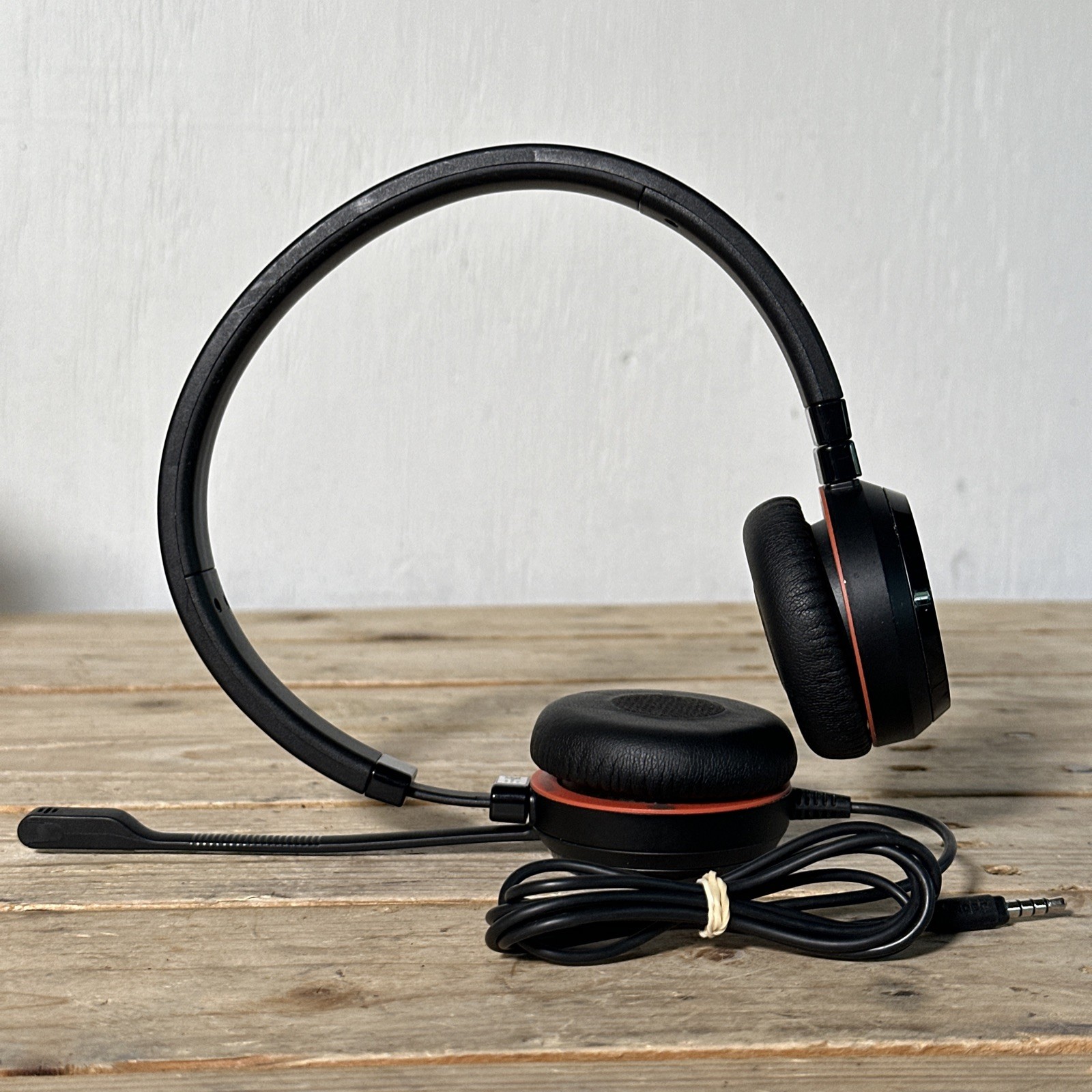 Jabra Evolve 30 II HSC060 03-02608 Stereo Call Center Headset With Mic Used