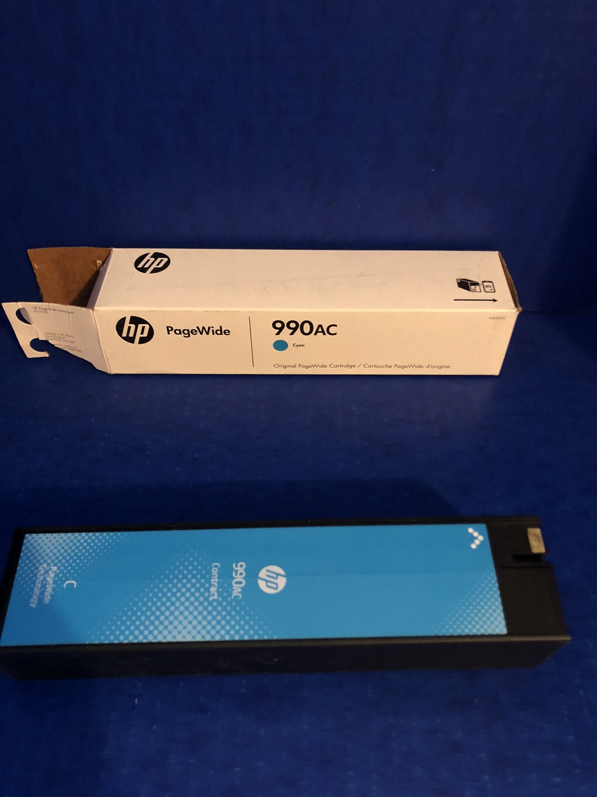 HP 990AC Cyan Date 2020