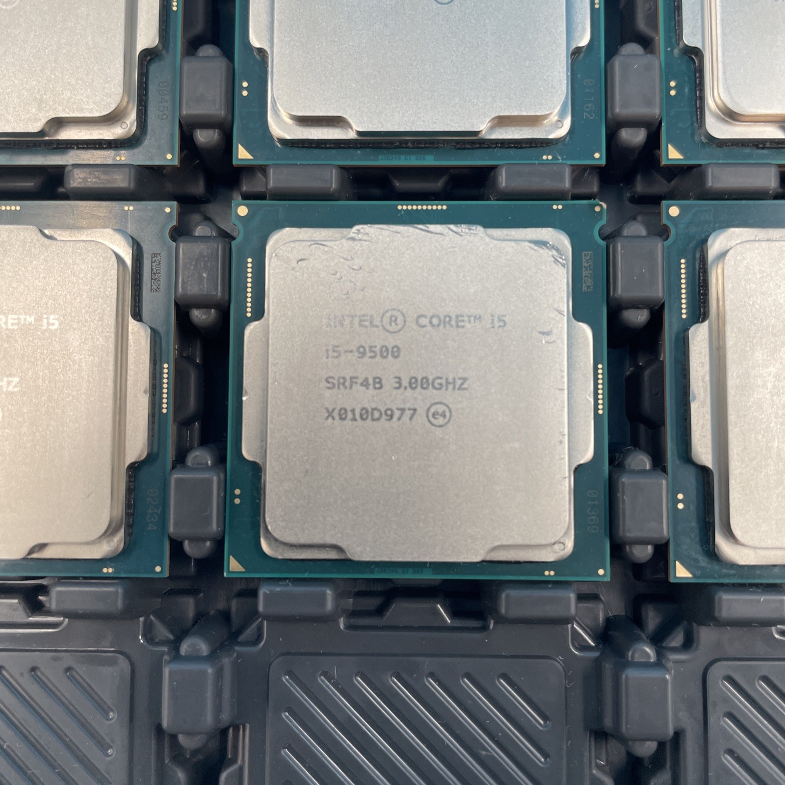 (LOT OF 6) Intel Core i5-9500 CPU 3.00GHz Desktop Processor (SRF4B)