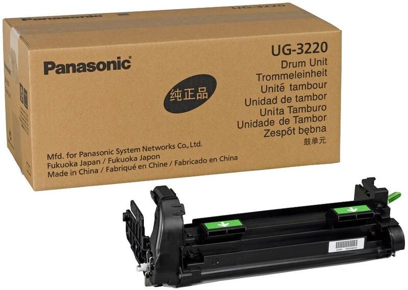 Panasonic UG-3220 Drum Unit Toner w/ OEM Laser Color: Black