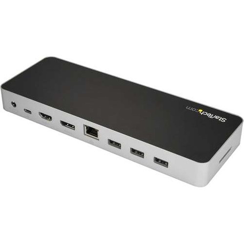 StarTech DK30CHDDPPD Dual 4K USB-C Docking Station Black