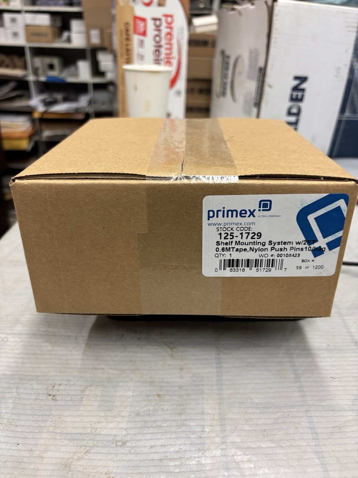 Primex Shelf Mounting System PN-125-1729 (QTY 5)Read descriptions.