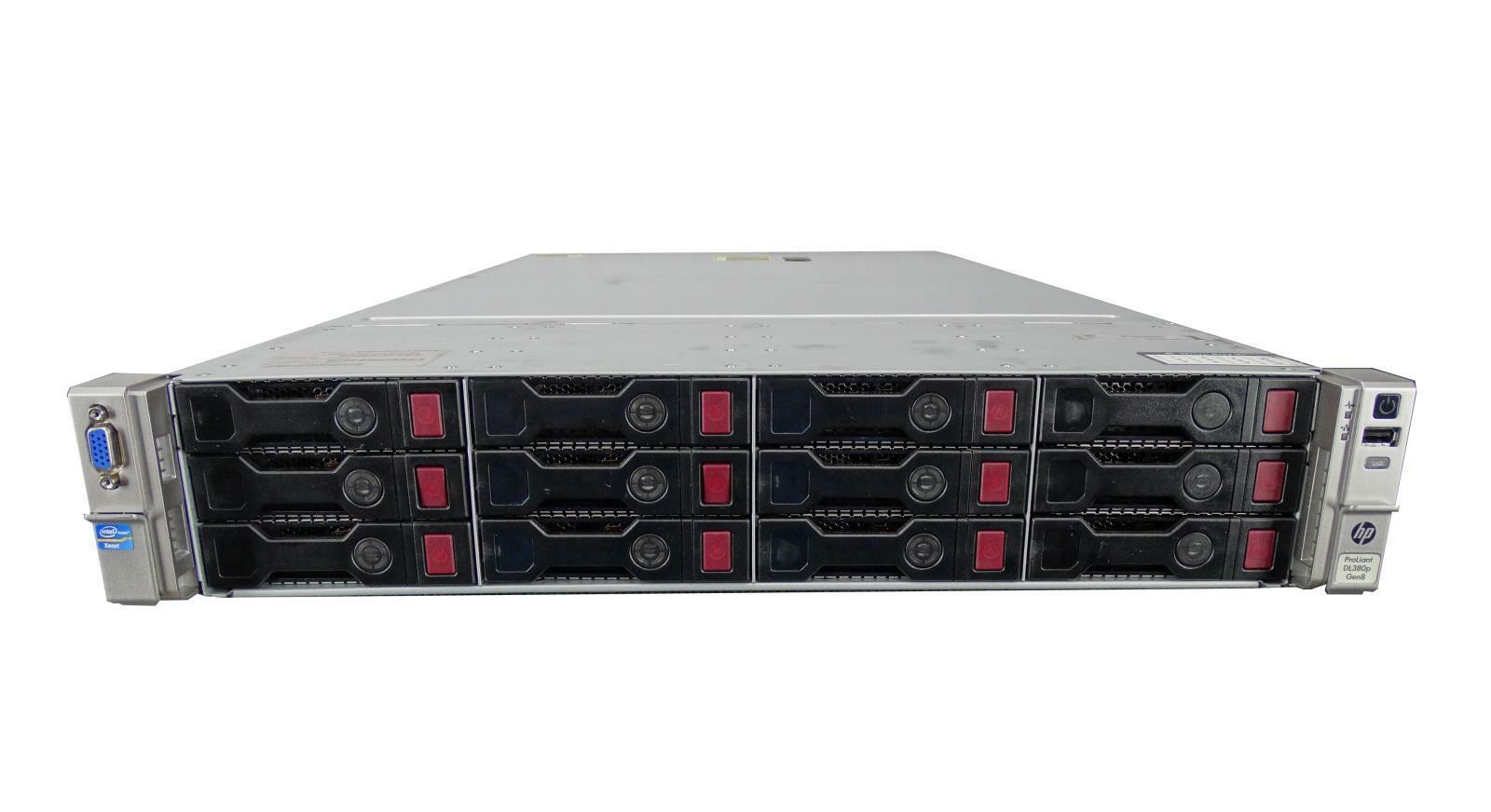 HP ProLiant DL380p Gen8 Server 2×8-Core Xeon 2.9GHz + 96GB RAM + 12×4TB SAS RAID
