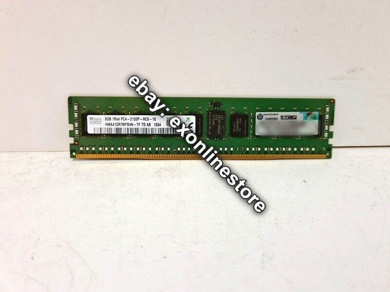 726718-B21 - 8GB (1X8GB) 1RX4 PC4-2133P-R Memory Module (FRU: 774170-001)