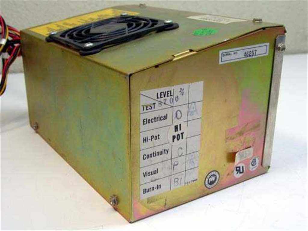 Task International Vintage Power Supply 8x5x5 for Computer Legacy