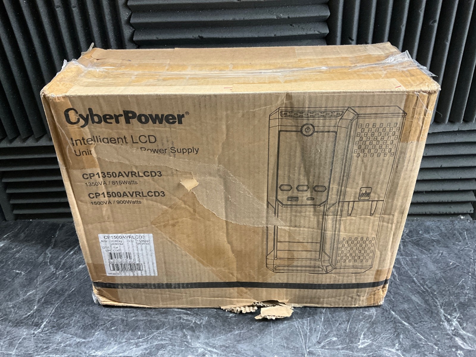 CyberPower 1500VA AVR CP1500AVRLCD3 Battery Backup✨❤️✨ OPEN BOX