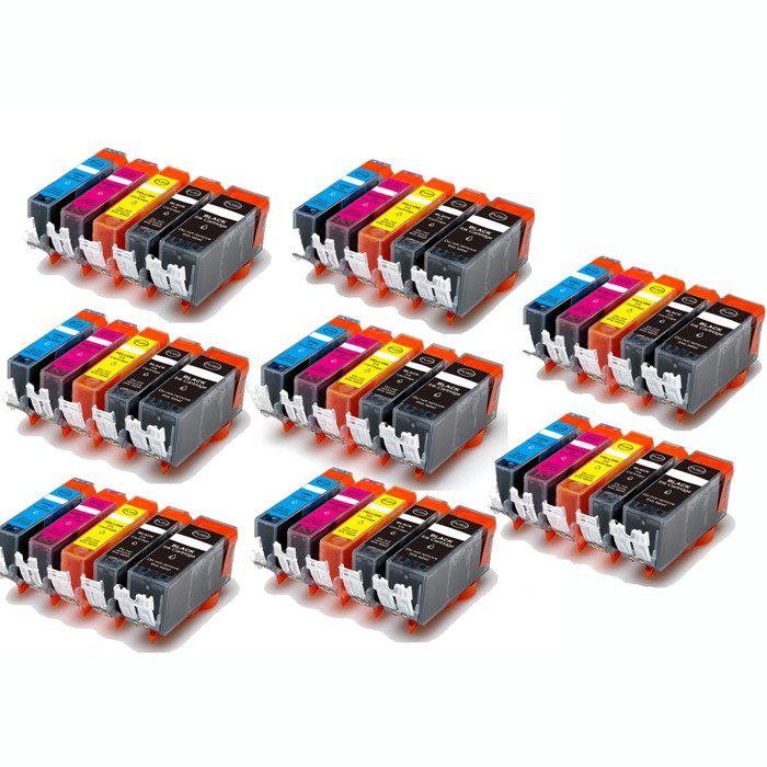 40 PK Custom Ink Package ( See Description for quantities )
