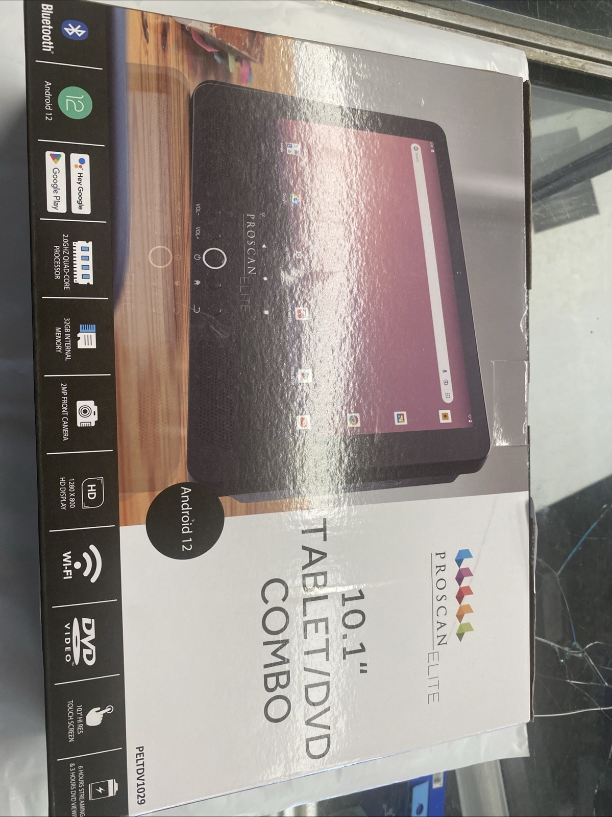 Brand New Proscan Elite 10.1” Android 12 Tablet DVD Combo WiFi Bluetooth