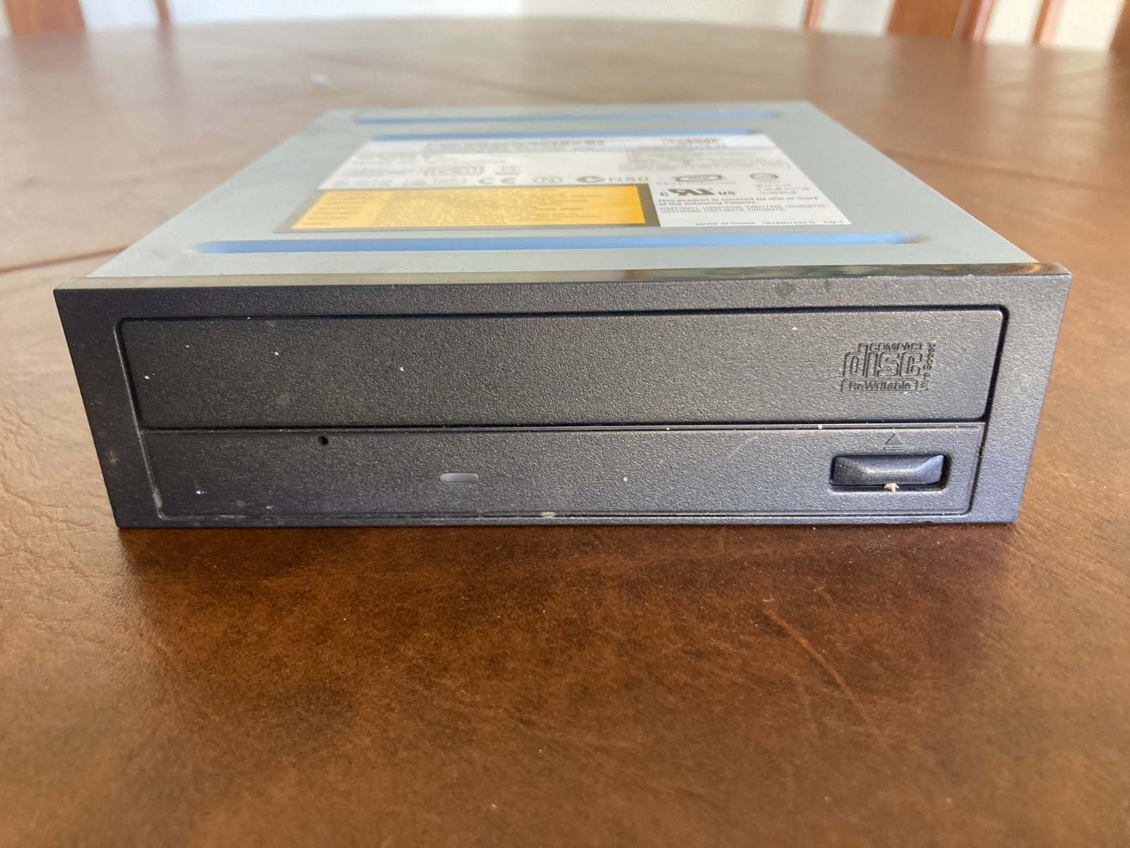 Sony CD-R/RW drive unit, Model CRX217E-DS (part number CN-OD9404-55081-59L-451C