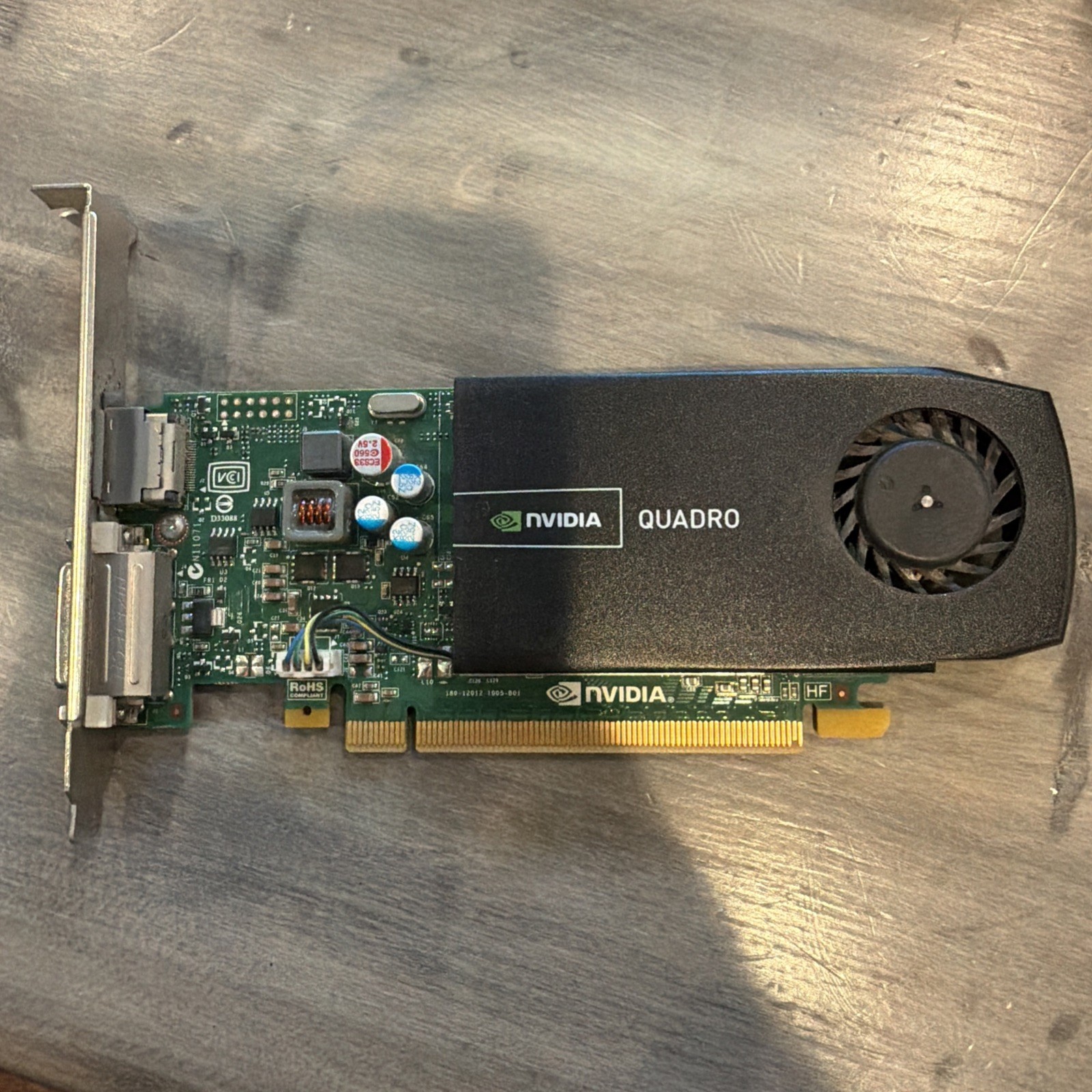 NVIDIA Quadro 410 by PNY Graphics Video Card 512MB DDR3 Low Profile DP DVI
