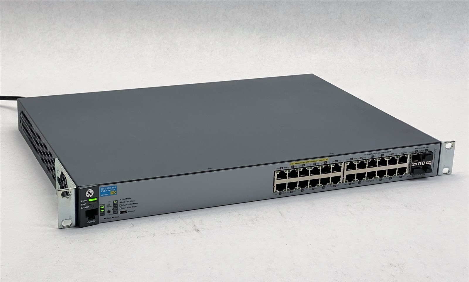 HP Aruba J9773A 2530-24G PoE+ 24-Port Gigabit Ethernet Managed Network Switch