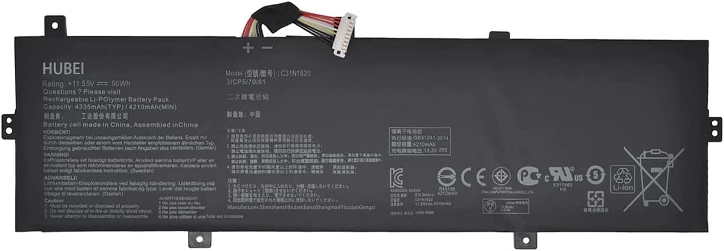 C31N1620 C31POJH Laptop Battery Replacement for Asus Zenbook UX430U UX430UQ