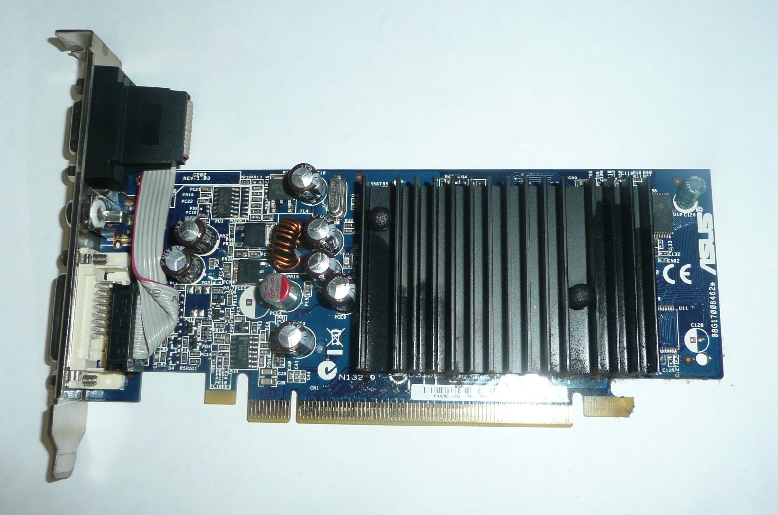 Asus Nvidia GeForce 6200TC 256MB PCI-E Graphics Video Card EN6200TC256/TD/64M5/A