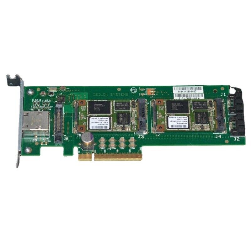 EMC Isilon 415-0059-03 X410 Dual 32gb mSATA SSD PCIe Boot Drive Carrier Card