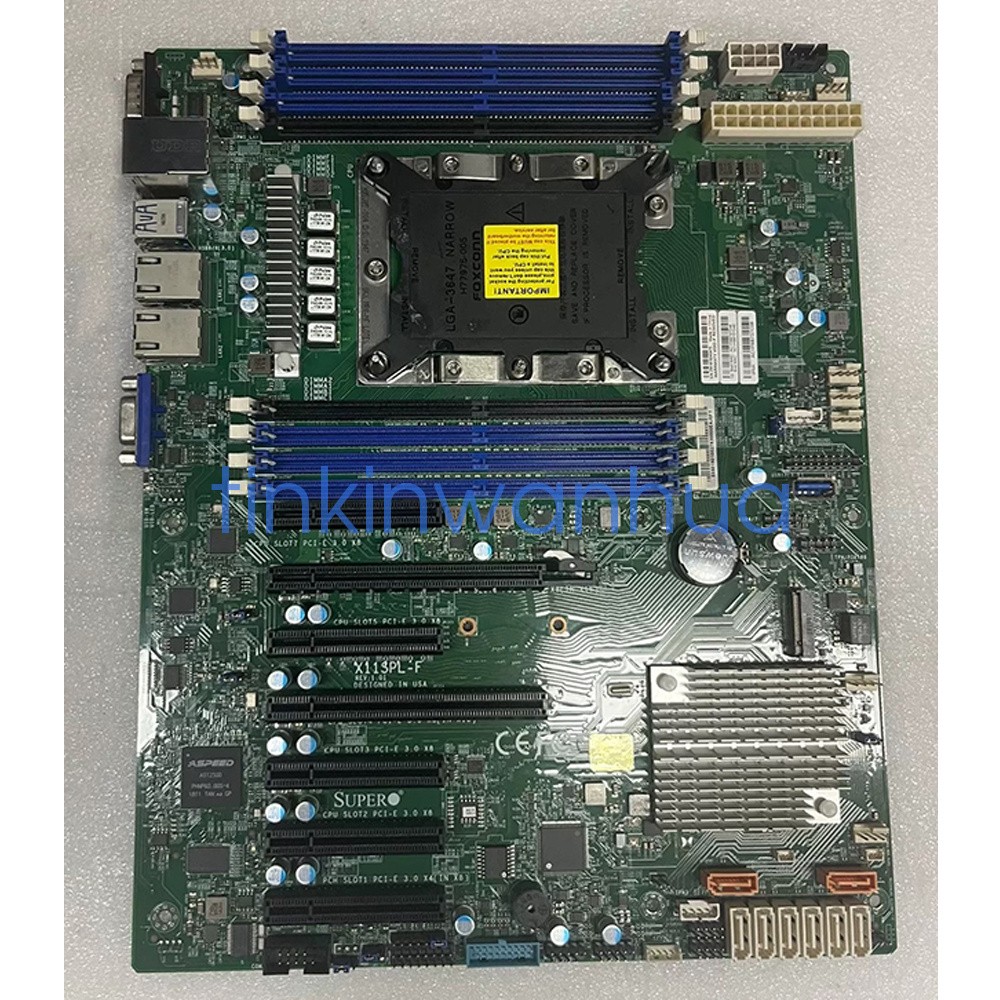 For Supermicro X11SPL-F Intel C621 Chipset LGA-3647 DDR4 ATX Server Motherboard