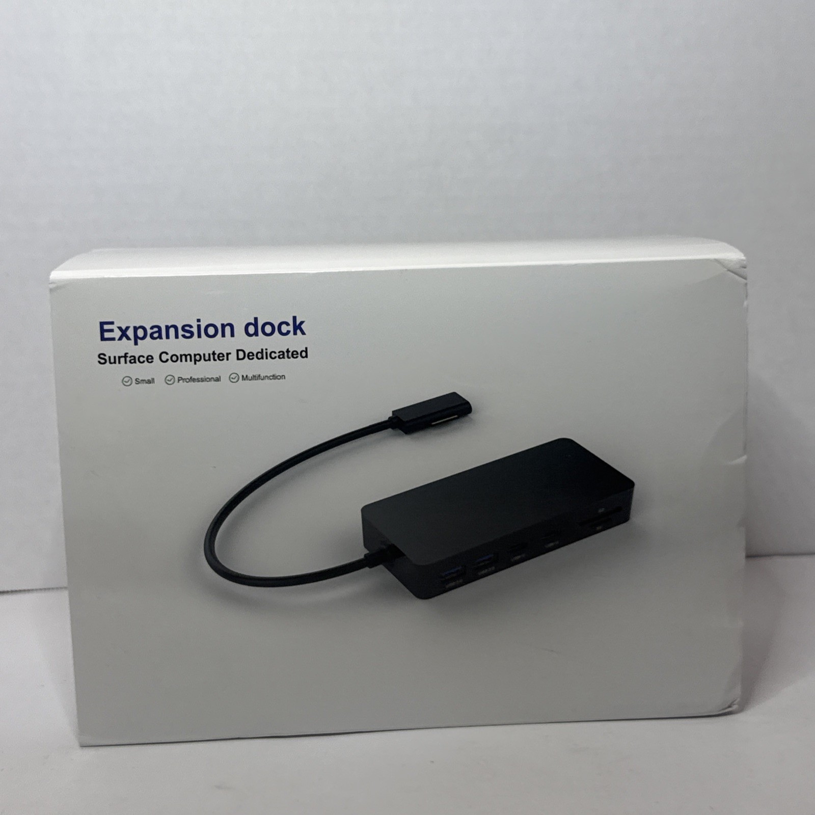 Surface Expansion Dock Triple Display 12-in-1 Dual 4K HDMI+VGA For Surf Pro