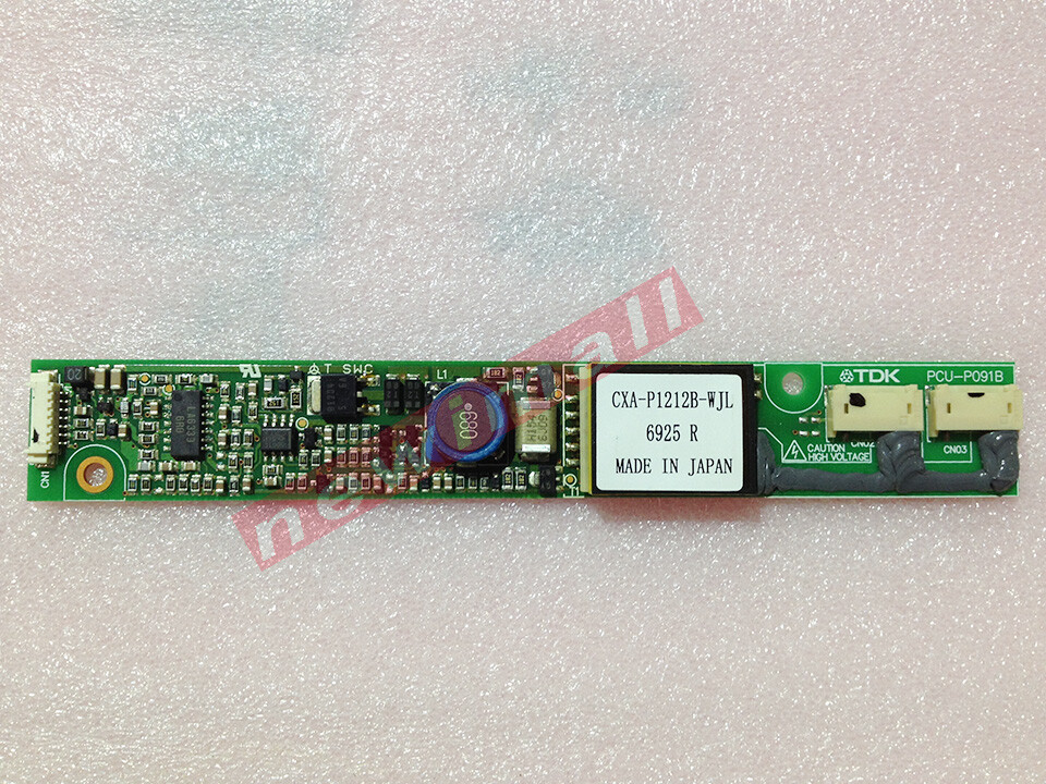 Original TFT-LCD Backlight Power Inverter Board For TDK CXA-P1212B-WJL PCU-P091B