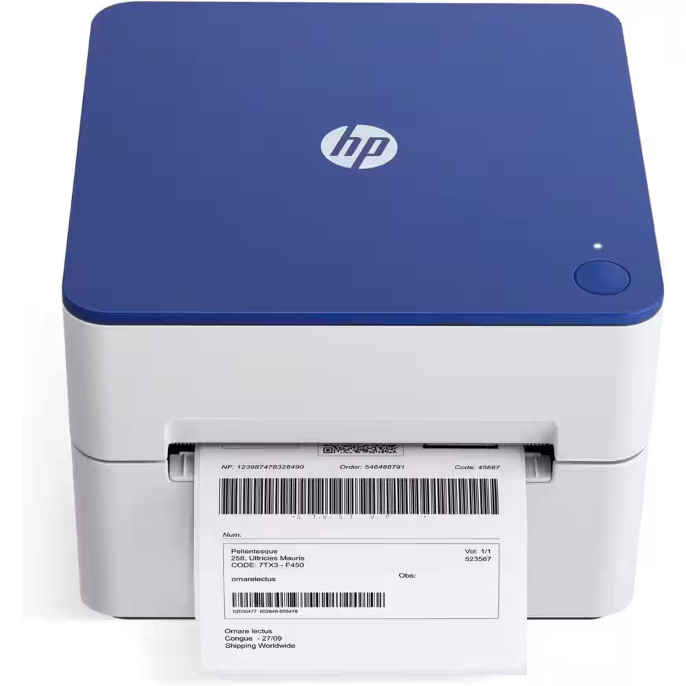 Thermal Label Printer 4 X 6 Easy-To-Use High-Speed Label Printer with Internal T