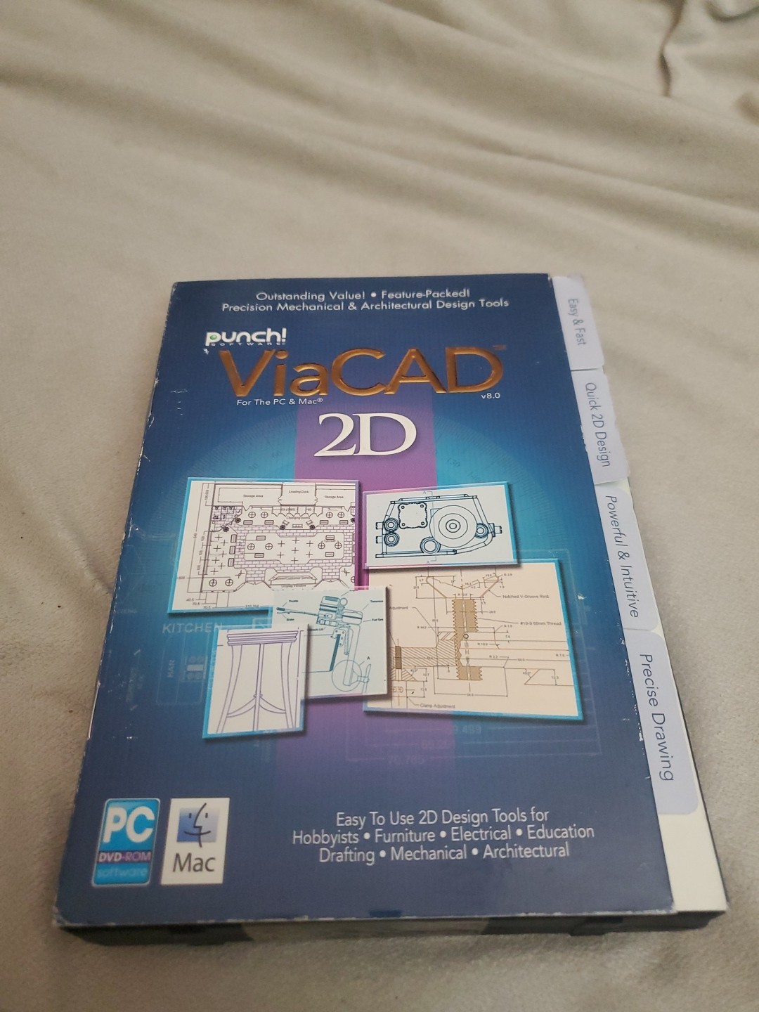 Viacad 2D Software - PC / MAC - Punch Software - Brand New