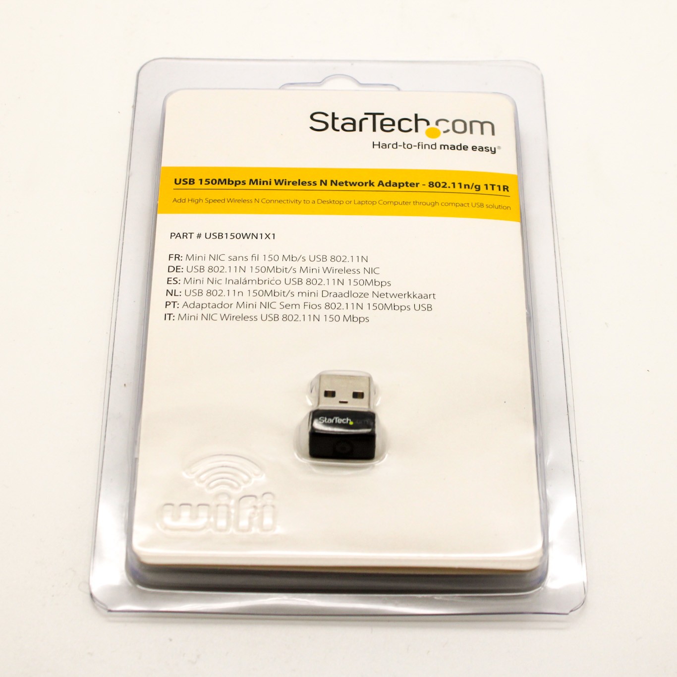 StarTech.com USB150WN1X1 Wireless N Network 150Mbps USB WiFi Adapter