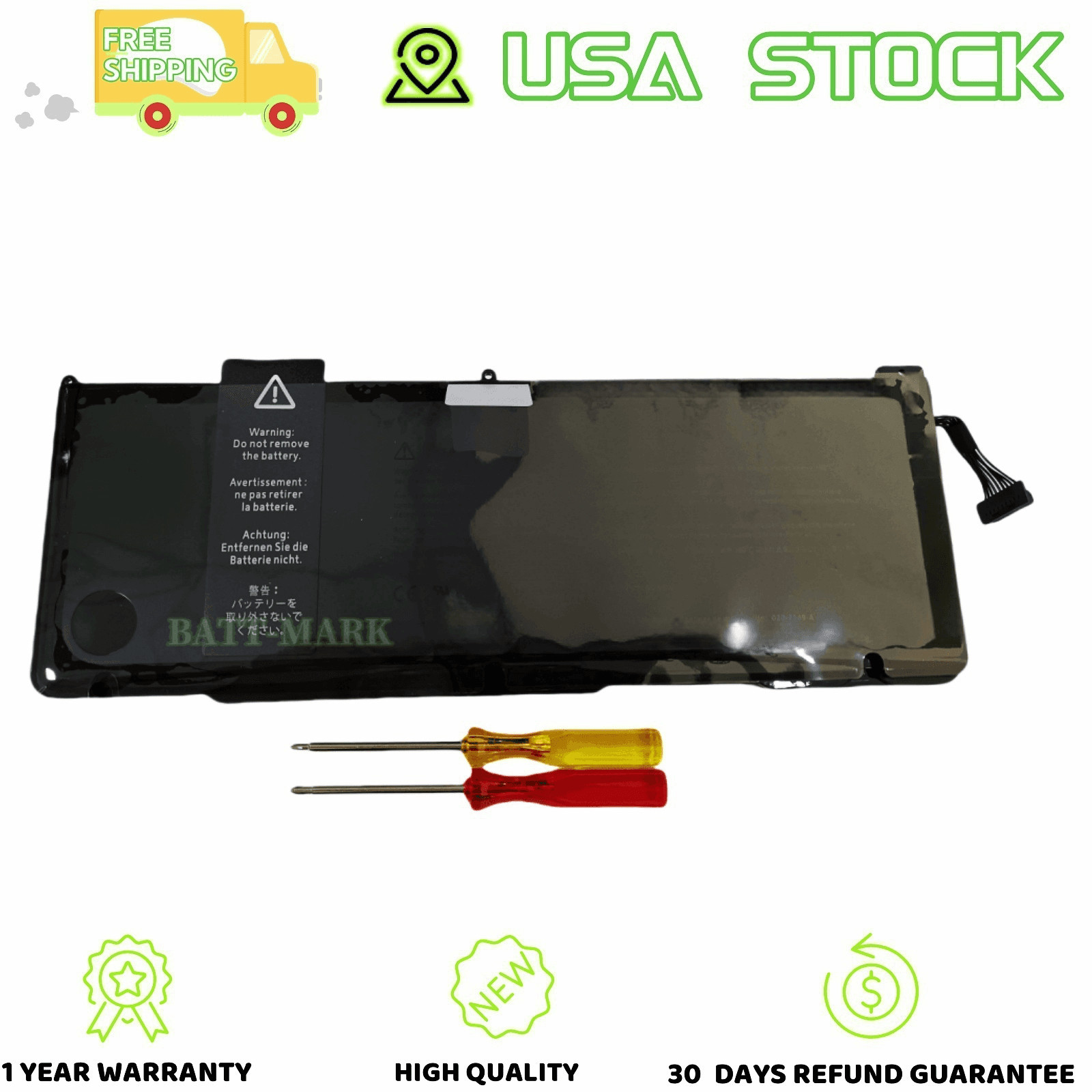 NEW GENUINE A1383 95Wh Battery for MacBook Pro 17" A1297 Early/Late 2011
