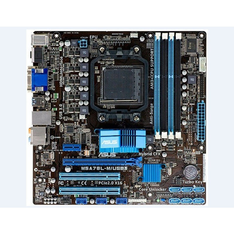 For Asus M5A78L-M/USB3 Motherboard DDR3/AM3/AM3+ TESTED
