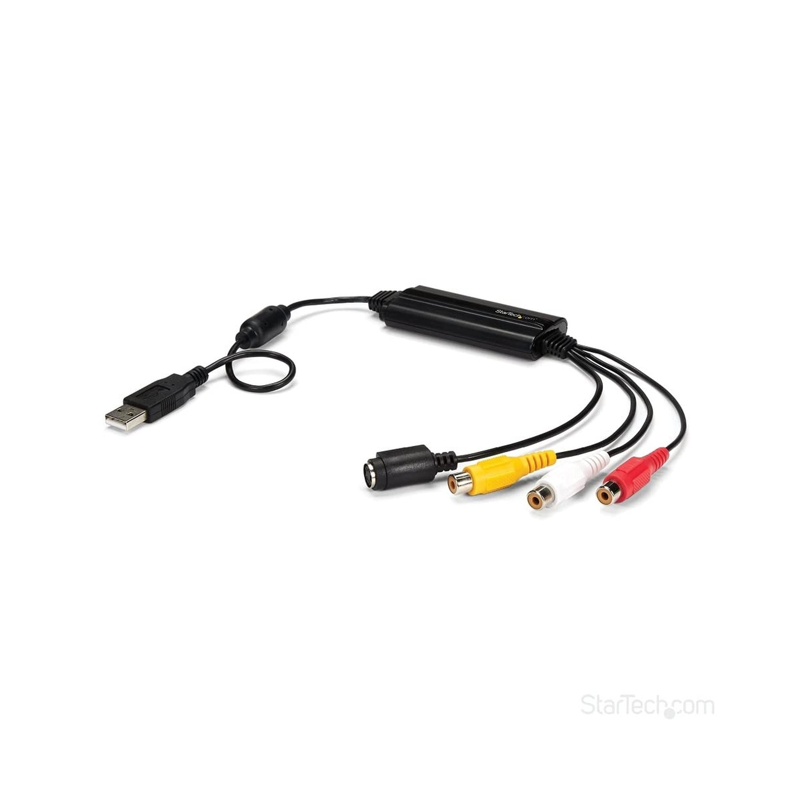 StarTech.com USB Video Capture Adapter Cable - S-Video/Composite to USB 2.0 S...