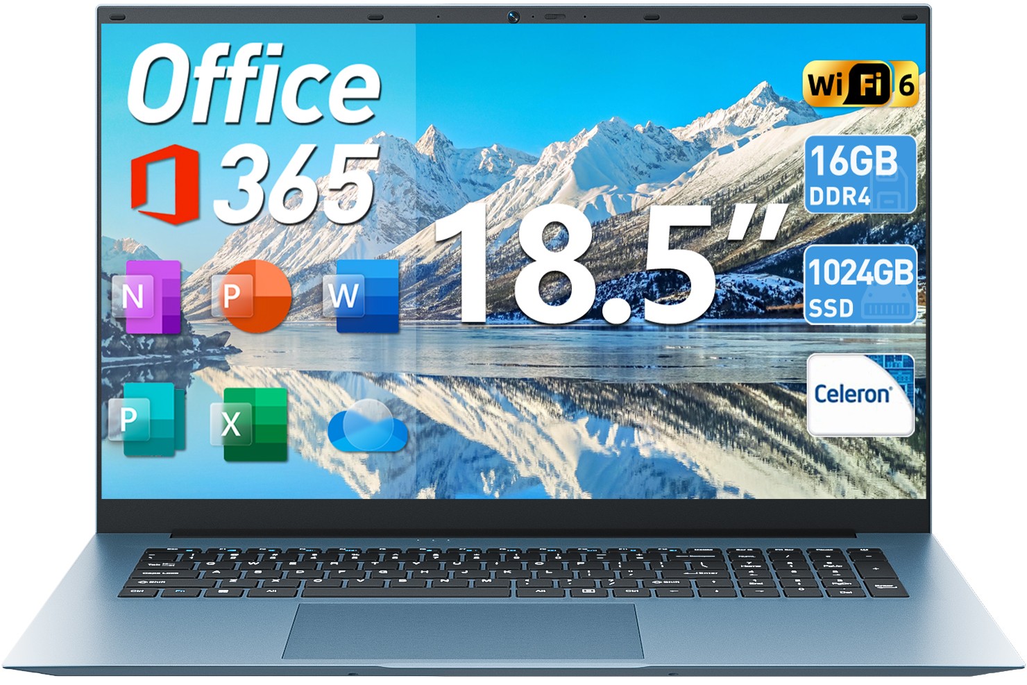 2026 NEW SGIN Laptop Windows 11 PRO 16GB RAM 1024B SSD, FREE Microsoft 365