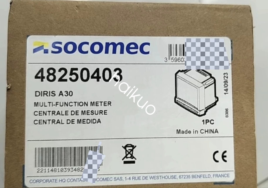 1PCS SOCOMEC DIRIS A30 48250403 multifunctional electricity meter  Brand new