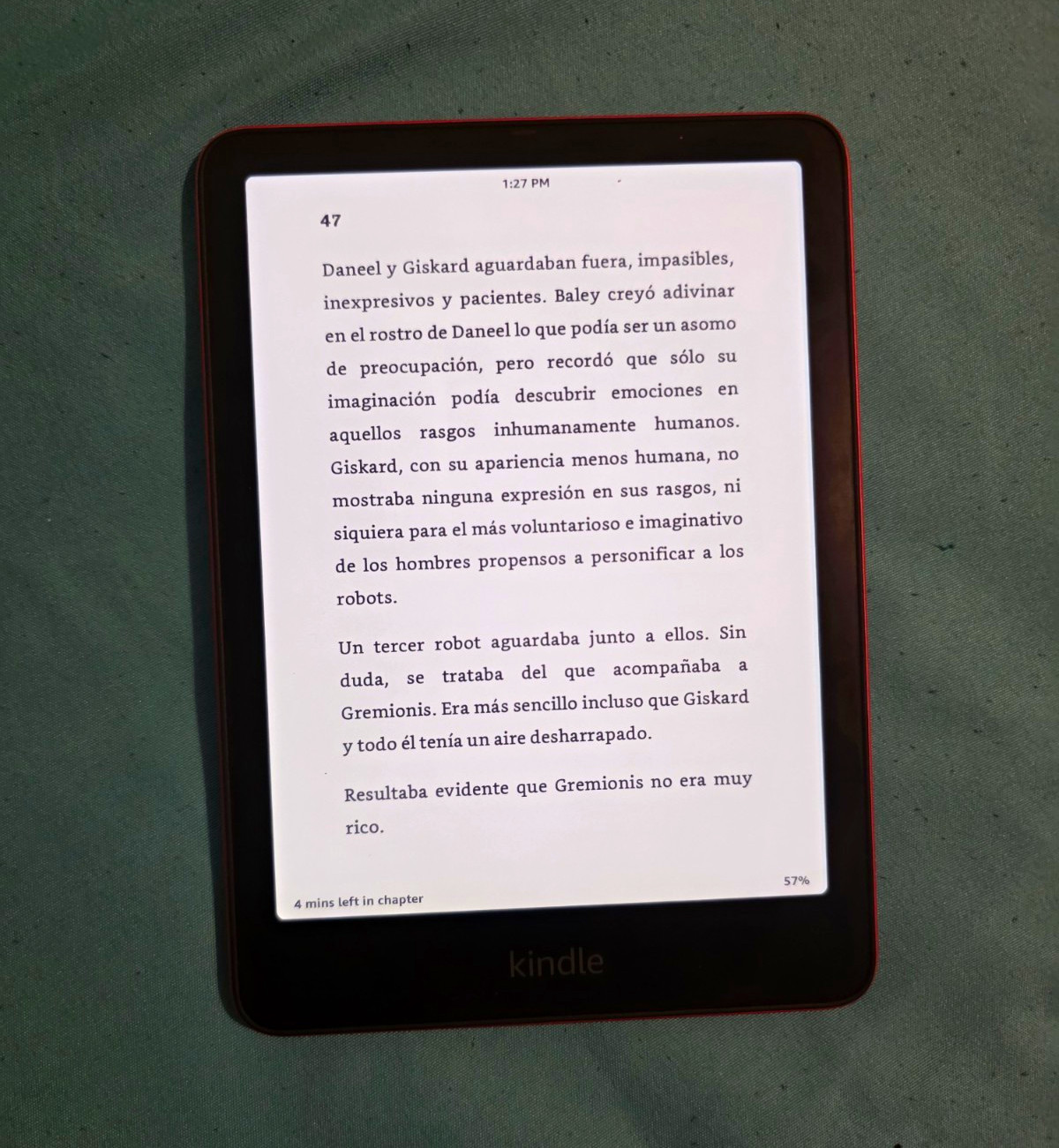 Amazon Kindle Paperwhite Signature Edition (12th Gen) 32GB Wi-Fi 7in Red eReader